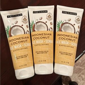 Freeman Indonesian Coconut Face Mask + Scrub